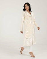 The Ivory Shine Blazer