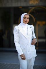 Striped Blazer & Pants