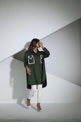 Dark Olive Winter Shirt