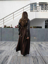 Brownie Coat With Leather