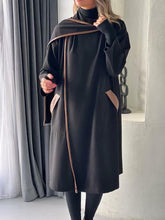 Black Wrap Coat