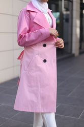 Baby Pink Trench