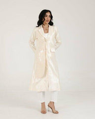 The Ivory Shine Blazer