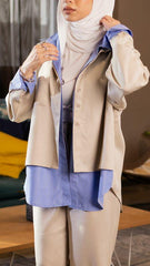 Striped Layered Suit