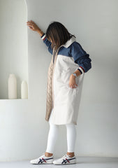 Cream Vest Coat