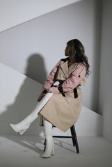 Pinky Beige Trench