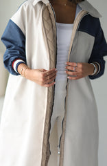 Cream Vest Coat