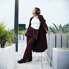 Full Set Of Maroon Stripes