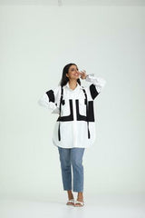Black & White Oversized Shirt