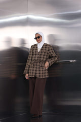 Vienna Plaid Blazer