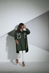 Dark Olive Winter Shirt