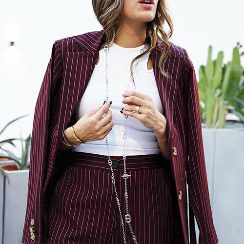 Full Set Of Maroon Stripes