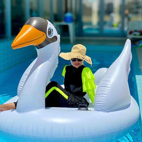 Yellow Ruffles Swimsuit