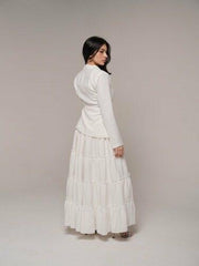 White Layered Skirt & Top