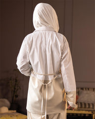 Beige Soft Lines Suit