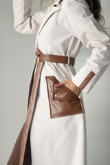 Jacket tied to the side