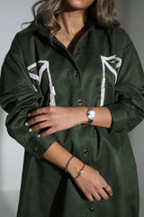 Dark Olive Winter Shirt