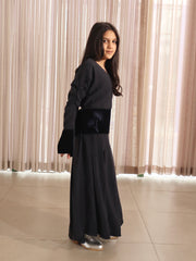 Palm Velvet Dress kids