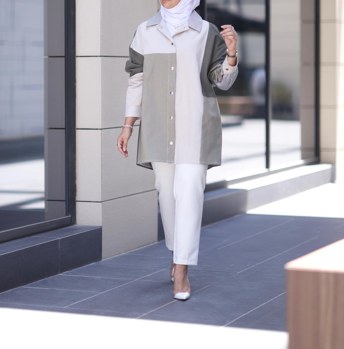 Stone Block Overshirt