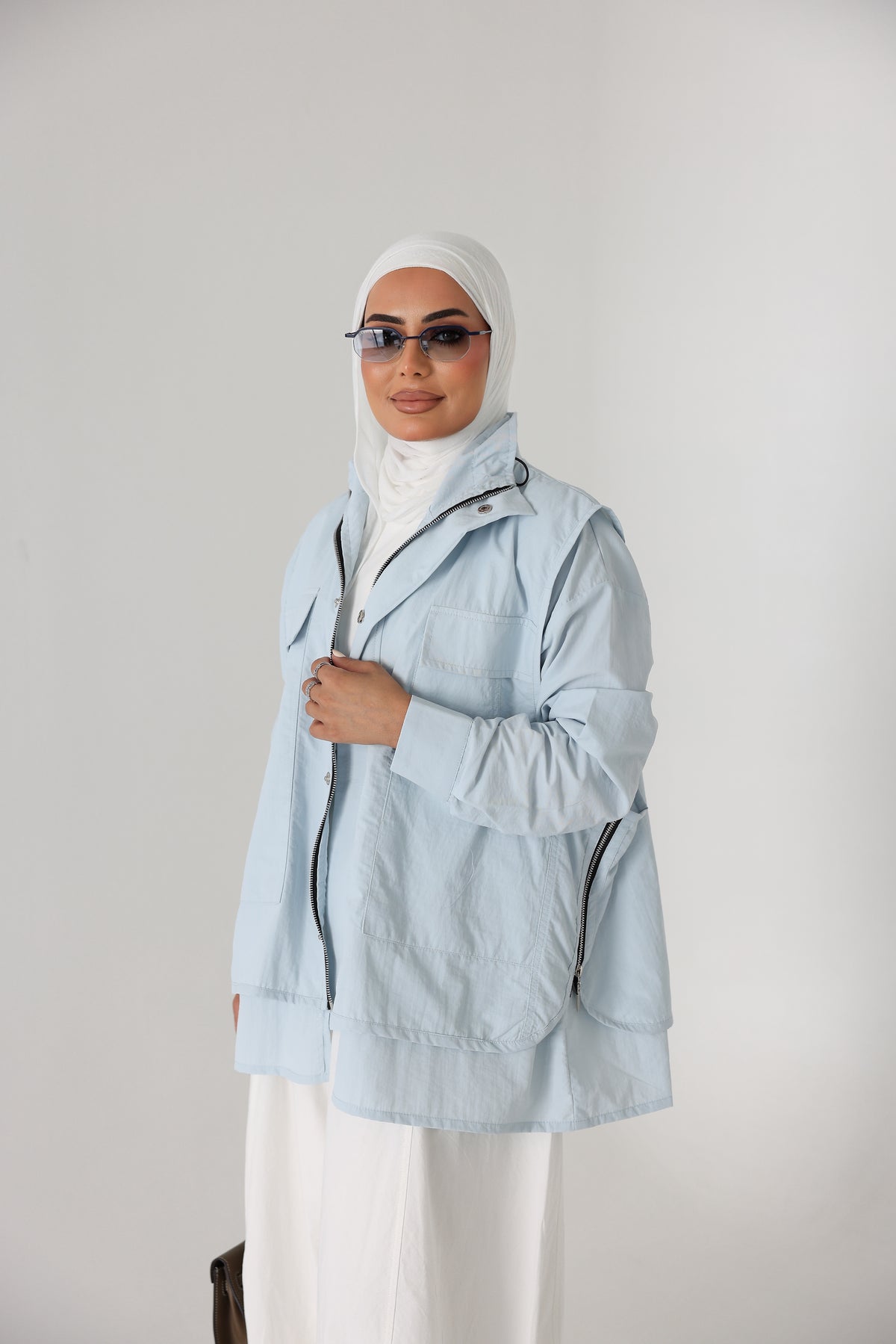 Powder Blue Jacket