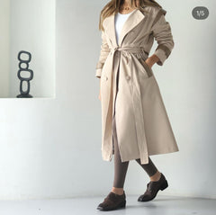 Beige Classic Trench