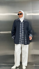 Navy Blue Double Shirt