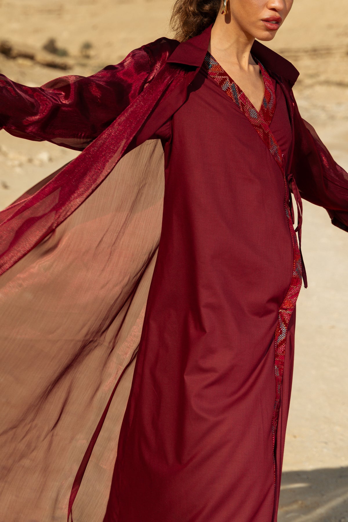 Plum Kaftan