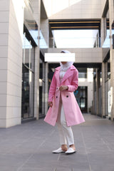 Baby Pink Trench